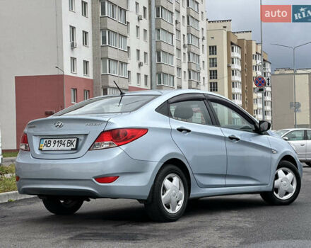 Синій Хендай Акцент, об'ємом двигуна 1.4 л та пробігом 47 тис. км за 7400 $, фото 11 на Automoto.ua