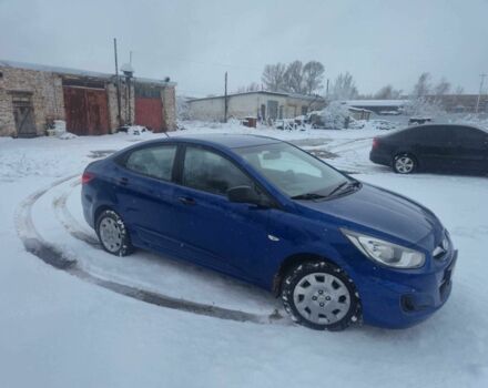 Синій Хендай Акцент, об'ємом двигуна 1.4 л та пробігом 108 тис. км за 4999 $, фото 7 на Automoto.ua