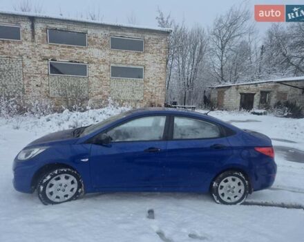 Синій Хендай Акцент, об'ємом двигуна 1.4 л та пробігом 108 тис. км за 4999 $, фото 9 на Automoto.ua