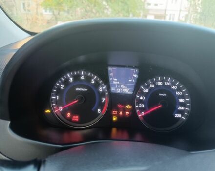 Синій Хендай Акцент, об'ємом двигуна 1.4 л та пробігом 107 тис. км за 6200 $, фото 16 на Automoto.ua