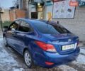 Синий Хендай Акцент, объемом двигателя 1.4 л и пробегом 48 тыс. км за 9299 $, фото 7 на Automoto.ua