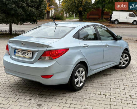 Хендай Акцент 2011 в Харькове на Automoto.ua Синий Хендай Акцент, объемом двигателя 1.4 л и пробегом 49 тыс. км за 8600 $, фото 5 на Automoto.ua