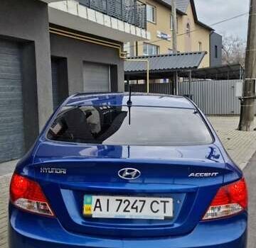 Синий Хендай Акцент, объемом двигателя 1.4 л и пробегом 147 тыс. км за 6500 $, фото 5 на Automoto.ua