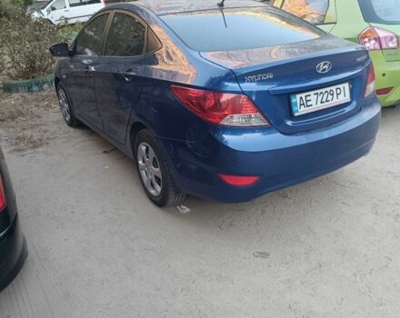 Синій Хендай Акцент, об'ємом двигуна 1.4 л та пробігом 107 тис. км за 6200 $, фото 2 на Automoto.ua