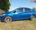 Синий Хендай Акцент, объемом двигателя 1.4 л и пробегом 153 тыс. км за 7000 $, фото 5 на Automoto.ua