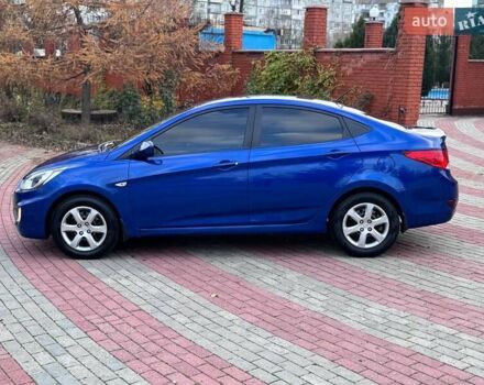 Синий Хендай Акцент, объемом двигателя 1.4 л и пробегом 168 тыс. км за 6600 $, фото 4 на Automoto.ua