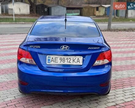 Синий Хендай Акцент, объемом двигателя 1.4 л и пробегом 168 тыс. км за 6600 $, фото 6 на Automoto.ua