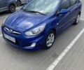 Синий Хендай Акцент, объемом двигателя 1.4 л и пробегом 95 тыс. км за 7546 $, фото 1 на Automoto.ua