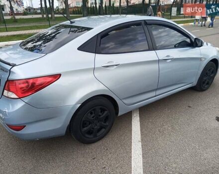 Синий Хендай Акцент, объемом двигателя 1.4 л и пробегом 220 тыс. км за 6500 $, фото 2 на Automoto.ua