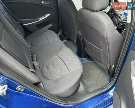 Синий Хендай Акцент, объемом двигателя 1.4 л и пробегом 146 тыс. км за 8700 $, фото 12 на Automoto.ua