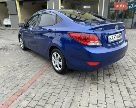 Синий Хендай Акцент, объемом двигателя 1.4 л и пробегом 146 тыс. км за 8700 $, фото 7 на Automoto.ua
