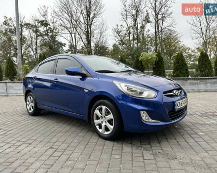 Синий Хендай Акцент, объемом двигателя 1.4 л и пробегом 146 тыс. км за 8700 $, фото 2 на Automoto.ua