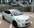 Синий Хендай Акцент, объемом двигателя 1.4 л и пробегом 193 тыс. км за 6600 $, фото 1 на Automoto.ua