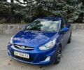 Синий Хендай Акцент, объемом двигателя 1.6 л и пробегом 125 тыс. км за 7000 $, фото 1 на Automoto.ua