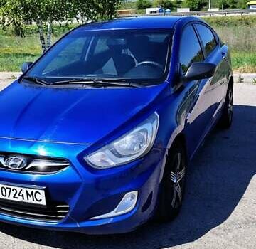 Синій Хендай Акцент, об'ємом двигуна 1.4 л та пробігом 170 тис. км за 7000 $, фото 8 на Automoto.ua