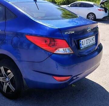 Синій Хендай Акцент, об'ємом двигуна 1.4 л та пробігом 170 тис. км за 7000 $, фото 5 на Automoto.ua