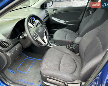 Синий Хендай Акцент, объемом двигателя 1.4 л и пробегом 146 тыс. км за 8700 $, фото 8 на Automoto.ua