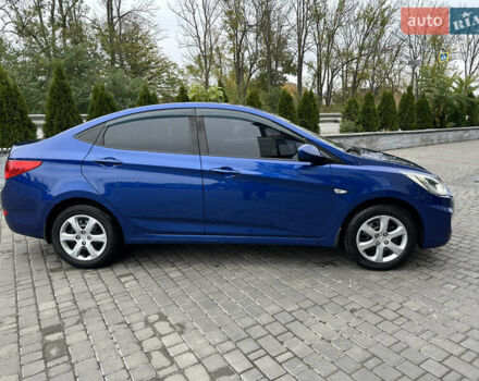 Синий Хендай Акцент, объемом двигателя 1.4 л и пробегом 146 тыс. км за 8700 $, фото 3 на Automoto.ua