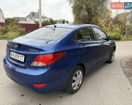 Синий Хендай Акцент, объемом двигателя 1.4 л и пробегом 270 тыс. км за 5000 $, фото 6 на Automoto.ua