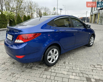Синий Хендай Акцент, объемом двигателя 1.4 л и пробегом 146 тыс. км за 8700 $, фото 4 на Automoto.ua