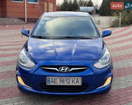 Синий Хендай Акцент, объемом двигателя 1.4 л и пробегом 168 тыс. км за 6600 $, фото 1 на Automoto.ua