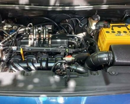 Синий Хендай Акцент, объемом двигателя 1.4 л и пробегом 215 тыс. км за 5900 $, фото 2 на Automoto.ua