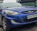 Синий Хендай Акцент, объемом двигателя 1.4 л и пробегом 154 тыс. км за 7400 $, фото 1 на Automoto.ua
