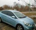 Синий Хендай Акцент, объемом двигателя 1.4 л и пробегом 170 тыс. км за 7000 $, фото 1 на Automoto.ua
