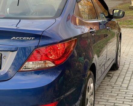 Хендай Акцент 2013 в Харькове на Automoto.ua Синий Хендай Акцент, объемом двигателя 1.4 л и пробегом 116 тыс. км за 7777 $, фото 10 на Automoto.ua