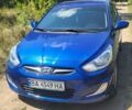 Синій Хендай Акцент, об'ємом двигуна 1.4 л та пробігом 109 тис. км за 7400 $, фото 1 на Automoto.ua