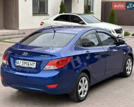 Синий Хендай Акцент, объемом двигателя 1.4 л и пробегом 67 тыс. км за 7800 $, фото 10 на Automoto.ua