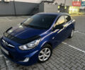 Синий Хендай Акцент, объемом двигателя 1.4 л и пробегом 74 тыс. км за 9200 $, фото 1 на Automoto.ua