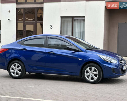 Синий Хендай Акцент, объемом двигателя 1.4 л и пробегом 67 тыс. км за 7800 $, фото 13 на Automoto.ua
