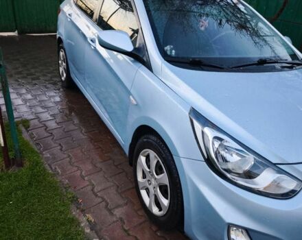 Синий Хендай Акцент, объемом двигателя 1.4 л и пробегом 160 тыс. км за 7500 $, фото 8 на Automoto.ua