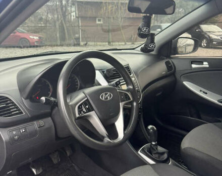 Синий Хендай Акцент, объемом двигателя 1.4 л и пробегом 307 тыс. км за 6700 $, фото 11 на Automoto.ua