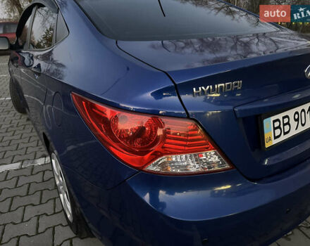 Синий Хендай Акцент, объемом двигателя 1.4 л и пробегом 74 тыс. км за 9200 $, фото 25 на Automoto.ua