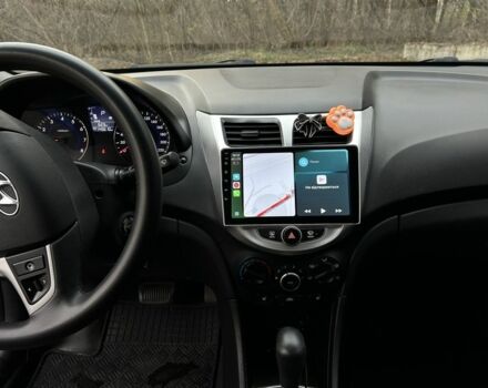 Синий Хендай Акцент, объемом двигателя 1.4 л и пробегом 165 тыс. км за 6300 $, фото 7 на Automoto.ua