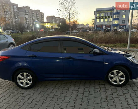 Синий Хендай Акцент, объемом двигателя 1.4 л и пробегом 74 тыс. км за 9200 $, фото 17 на Automoto.ua