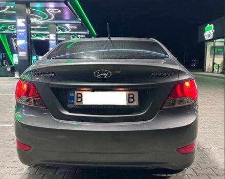 Синий Хендай Акцент, объемом двигателя 1.6 л и пробегом 196 тыс. км за 8200 $, фото 2 на Automoto.ua