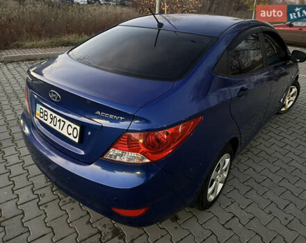 Синий Хендай Акцент, объемом двигателя 1.4 л и пробегом 74 тыс. км за 9200 $, фото 23 на Automoto.ua