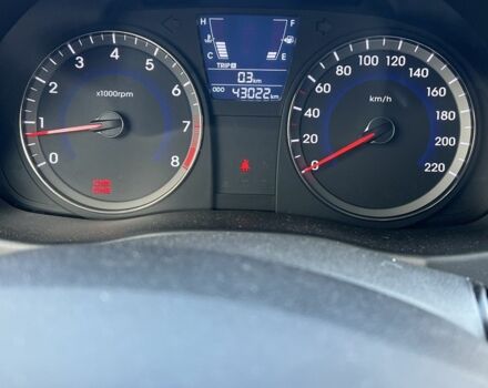 Синій Хендай Акцент, об'ємом двигуна 1.4 л та пробігом 43 тис. км за 8900 $, фото 4 на Automoto.ua