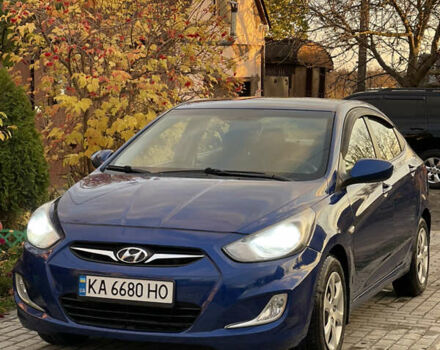 Синий Хендай Акцент, объемом двигателя 1.4 л и пробегом 116 тыс. км за 7777 $, фото 3 на Automoto.ua