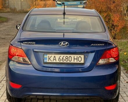 Хендай Акцент 2013 в Харькове на Automoto.ua Синий Хендай Акцент, объемом двигателя 1.4 л и пробегом 116 тыс. км за 7777 $, фото 2 на Automoto.ua