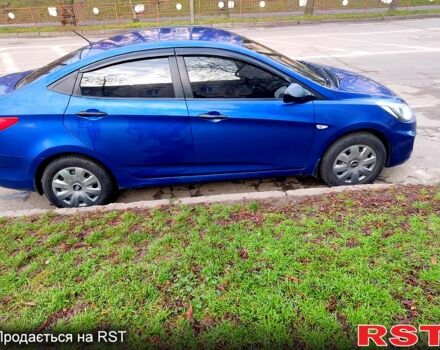 Синій Хендай Акцент, об'ємом двигуна 1.4 л та пробігом 270 тис. км за 6500 $, фото 4 на Automoto.ua