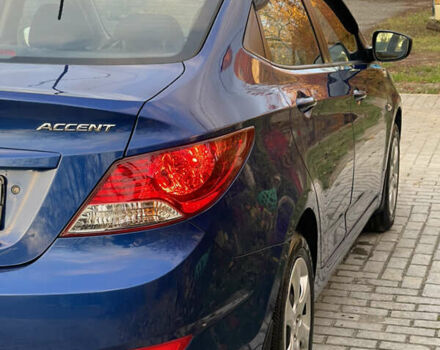 Синий Хендай Акцент, объемом двигателя 1.4 л и пробегом 116 тыс. км за 7777 $, фото 10 на Automoto.ua