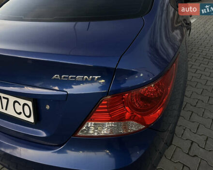 Синий Хендай Акцент, объемом двигателя 1.4 л и пробегом 74 тыс. км за 9200 $, фото 22 на Automoto.ua