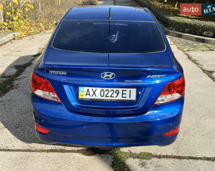 Хендай Акцент 2013 в Харькове на Automoto.ua Синий Хендай Акцент, объемом двигателя 1.4 л и пробегом 43 тыс. км за 8900 $, фото 4 на Automoto.ua