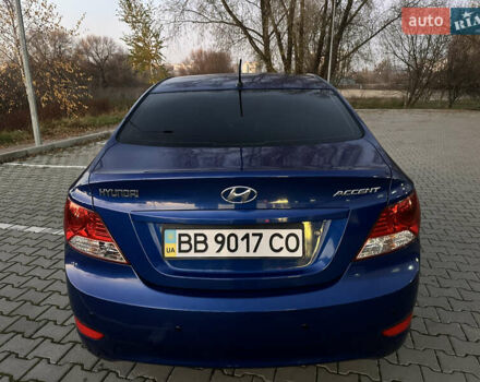 Синий Хендай Акцент, объемом двигателя 1.4 л и пробегом 74 тыс. км за 9200 $, фото 24 на Automoto.ua