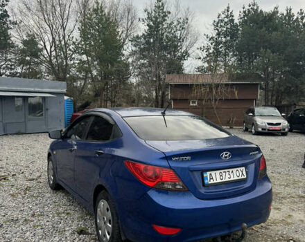 Синий Хендай Акцент, объемом двигателя 1.4 л и пробегом 307 тыс. км за 6700 $, фото 6 на Automoto.ua