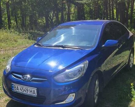 Синій Хендай Акцент, об'ємом двигуна 1.4 л та пробігом 109 тис. км за 7400 $, фото 2 на Automoto.ua